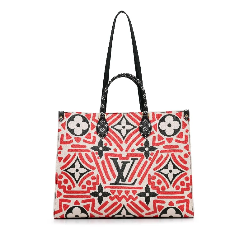 LV Trend-Setting Bag -Louis Vuitton Monogram Giant Crafty Onthego GM (SHG-8mthJ2)