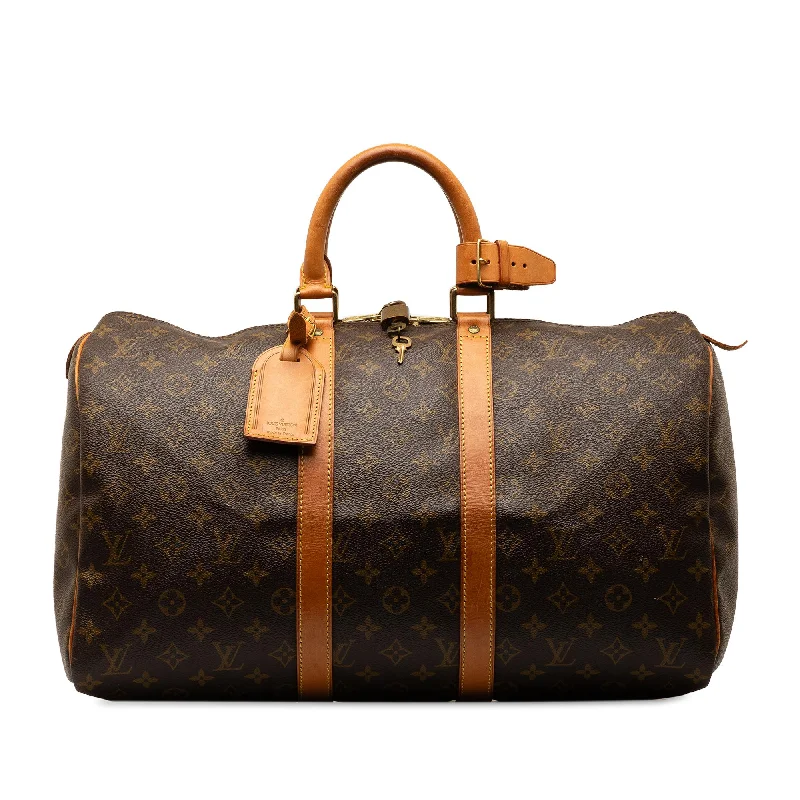 LV Iconic Parisian Bag -Louis Vuitton Monogram Keepall 45 (SHG-2M8ijc)