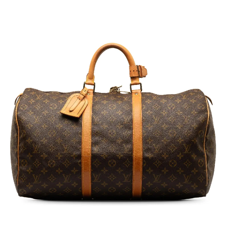 LV Parisian Chic Essential -Louis Vuitton Monogram Keepall 50 (SHG-2Caydf)