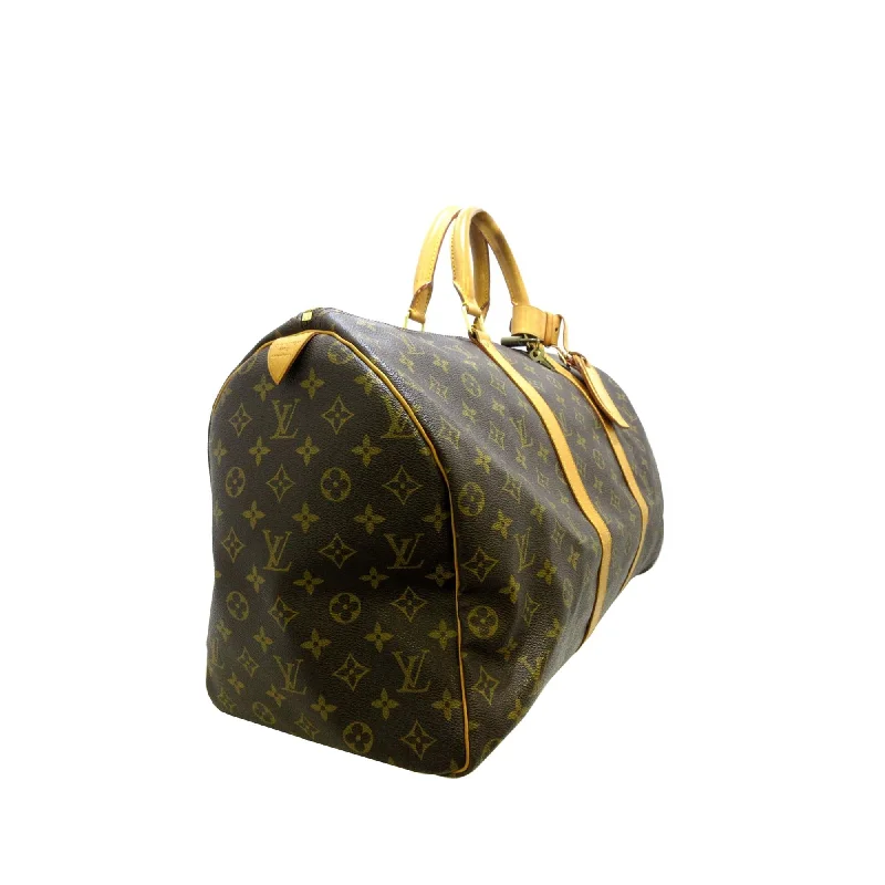 LV Signature Handbag -Louis Vuitton Monogram Keepall 50 (SHG-36355)