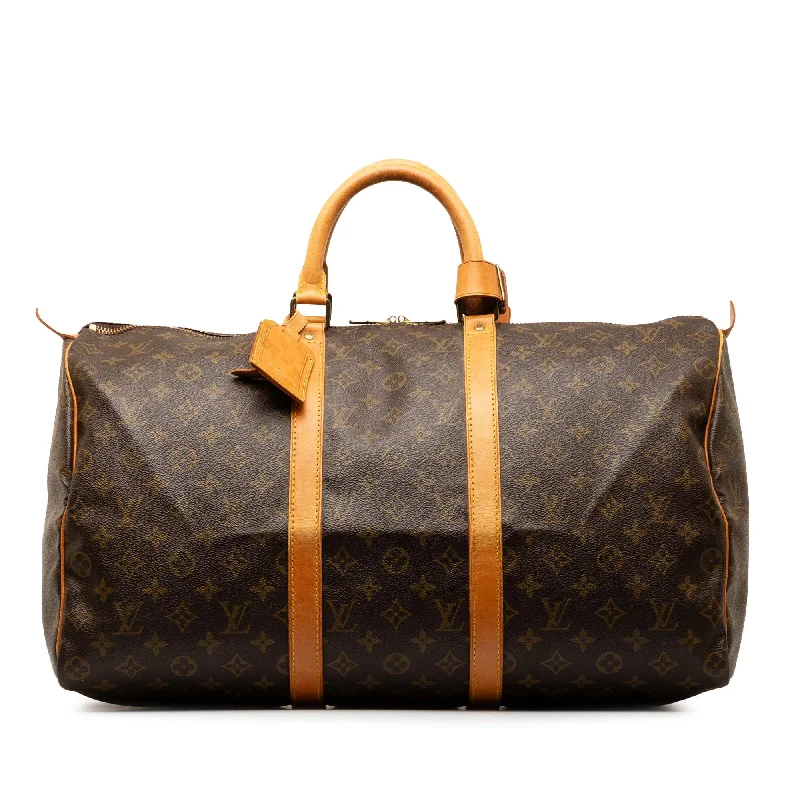 LV Luxe Everyday Bag -Louis Vuitton Monogram Keepall 50 (SHG-H2KQbn)