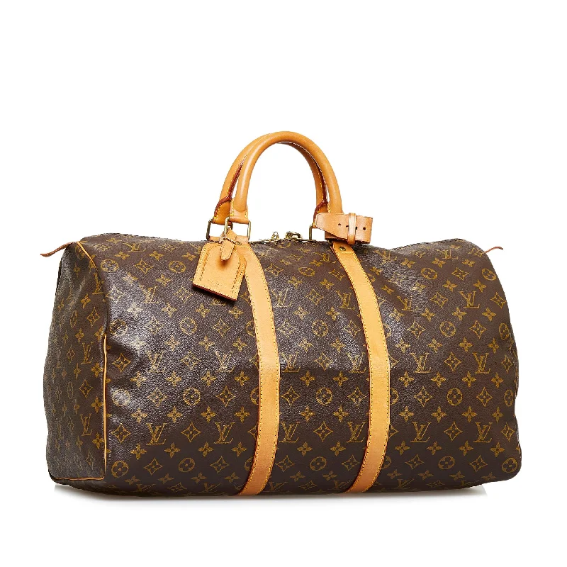 LV Valentine’s Day Bag -Louis Vuitton Monogram Keepall 50 (SHG-S75lxw)