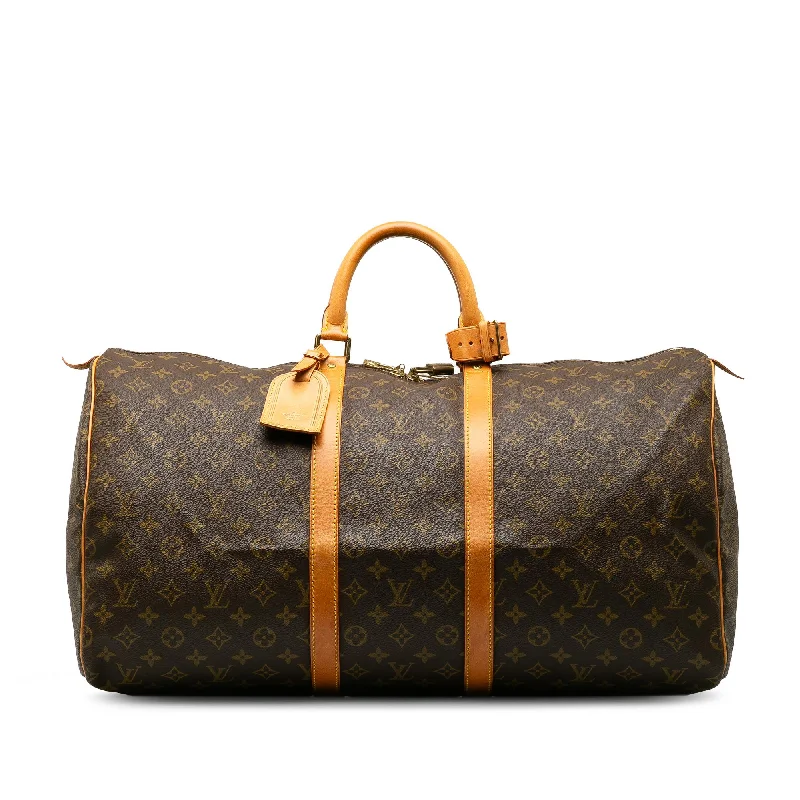 LV Everyday Bag -Louis Vuitton Monogram Keepall 55 (SHG-Jj2bjC)