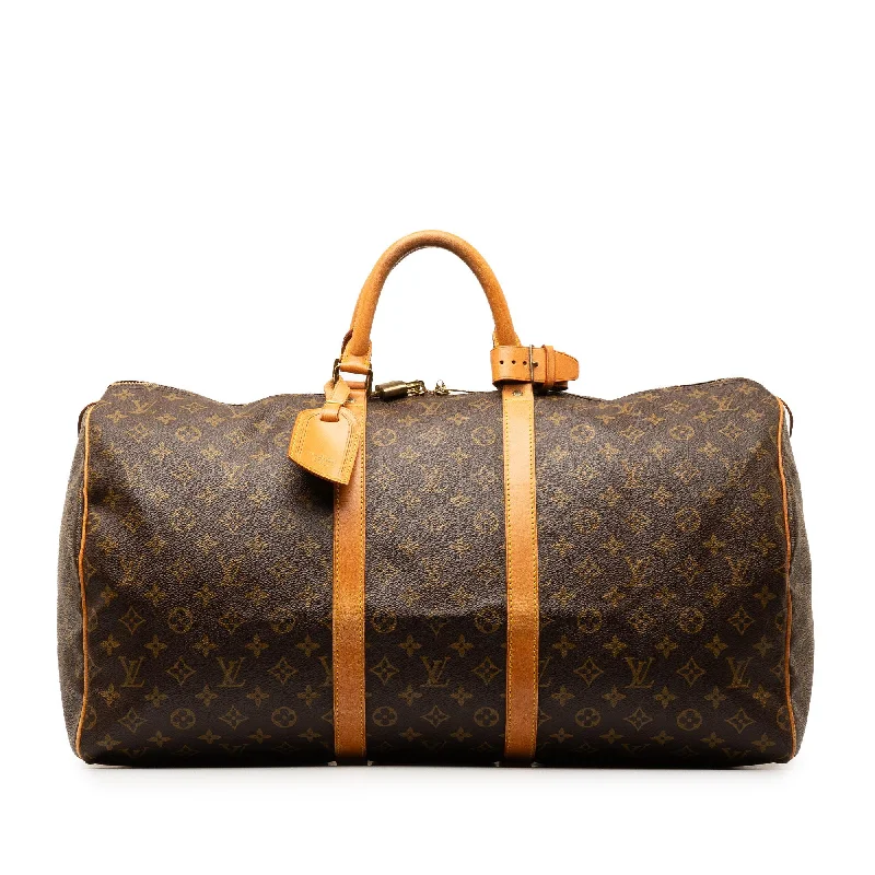 LV Best-Selling Bag -Louis Vuitton Monogram Keepall 55 (SHG-lmU4lK)