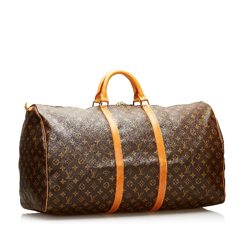 LV Haute Couture Bag -Louis Vuitton Monogram Keepall 60 (SHG-35909)