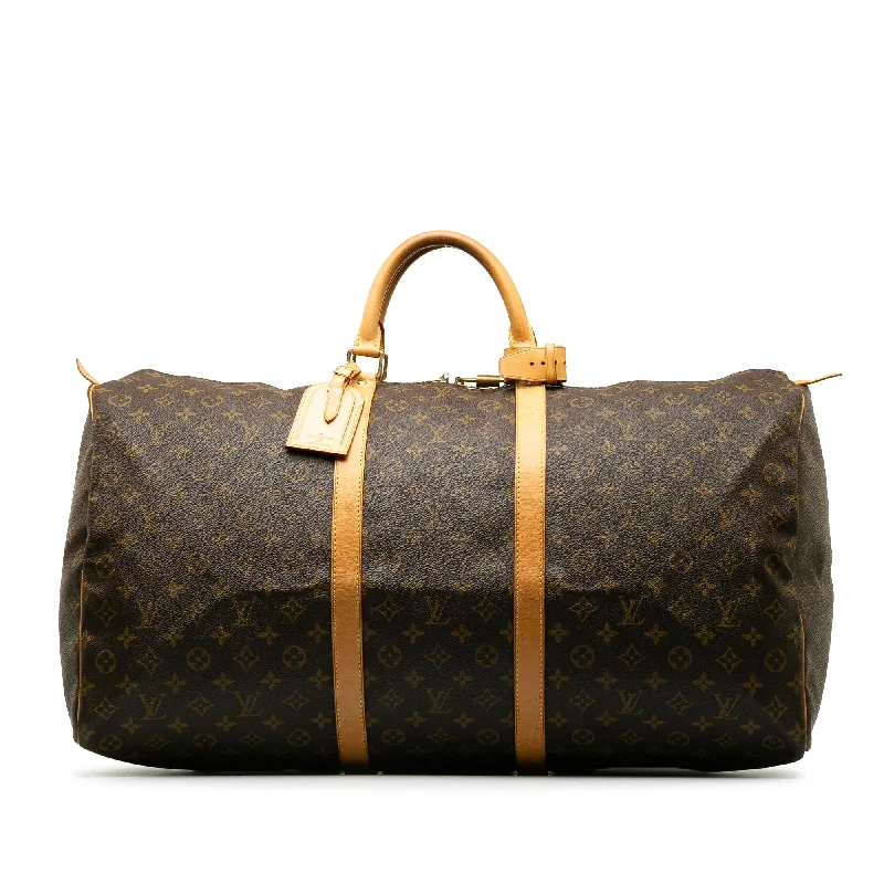 LV Yellow Bag -Louis Vuitton Monogram Keepall 60 (SHG-S8ORIt)