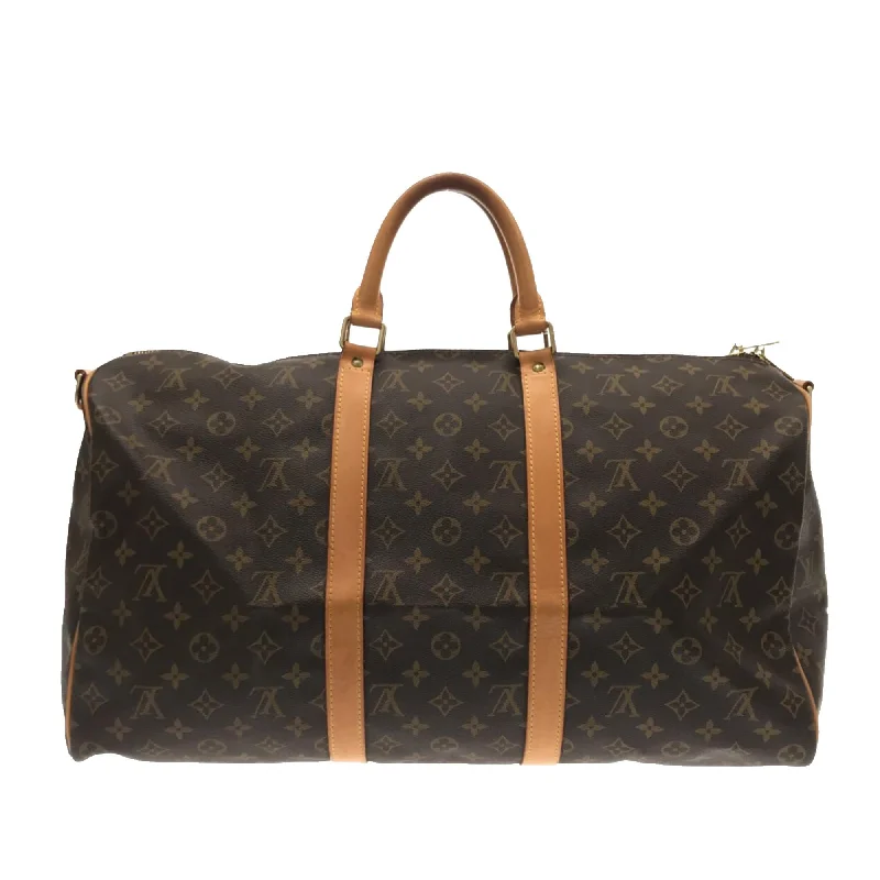 LV Timeless Handbag -Louis Vuitton Monogram Keepall Bandouliere 50 (SHG-0qlveU)