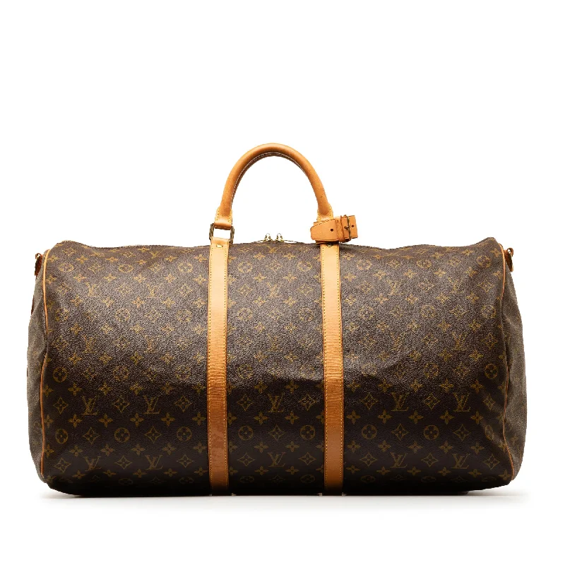 LV Collector’s Item Bag -Louis Vuitton Monogram Keepall Bandouliere 60 (SHG-4j2jea)