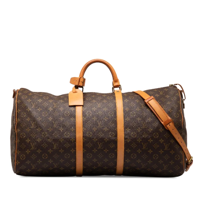 LV Single Flap Bag -Louis Vuitton Monogram Keepall Bandouliere 60 (SHG-FmPhqQ)