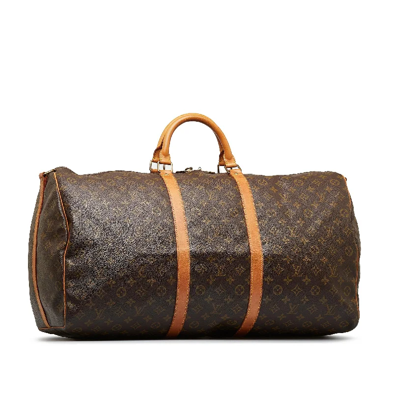 LV Trend-Setting Bag -Louis Vuitton Monogram Keepall Bandouliere 60 (SHG-IL4mUF)