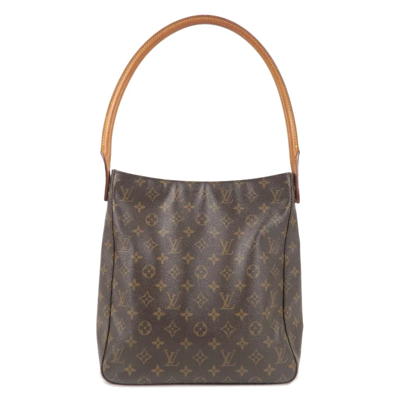 LV Luxury Must-Have -Louis Vuitton Monogram Looping GM Shoulder Bag Hand Bag M51145