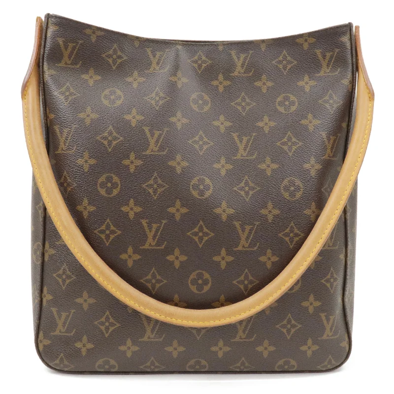 LV Woven Leather Bag -Louis Vuitton Monogram Looping GM Shoulder Bag M51145