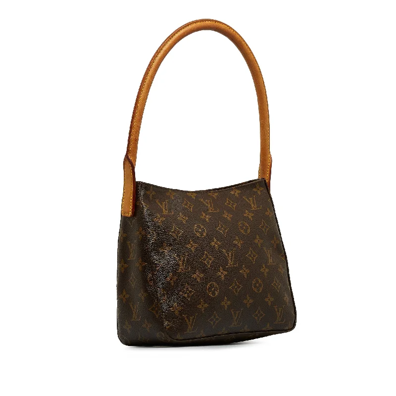 LV Snap Button Bag -Louis Vuitton Monogram Looping MM Shoulder Bag