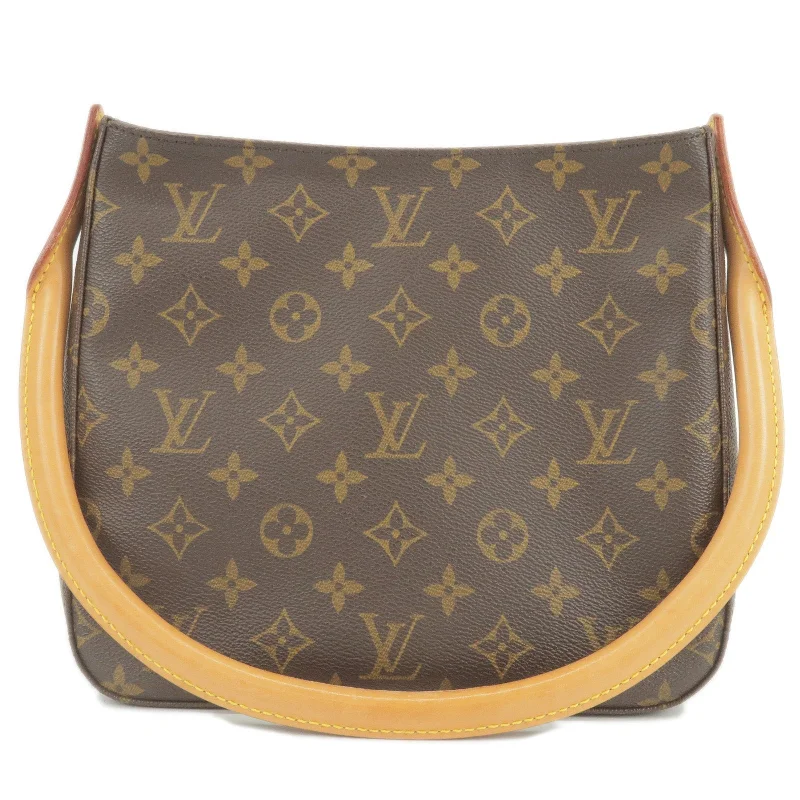 LV Fold-Over Clutch -Louis Vuitton Monogram Looping MM Shoulder Bag Hand Bag M51146