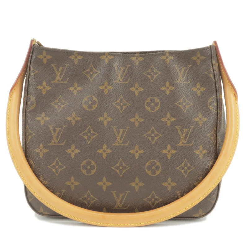 LV Zip-Around Bag -Louis Vuitton Monogram Looping MM Shoulder Bag Hand Bag M51146