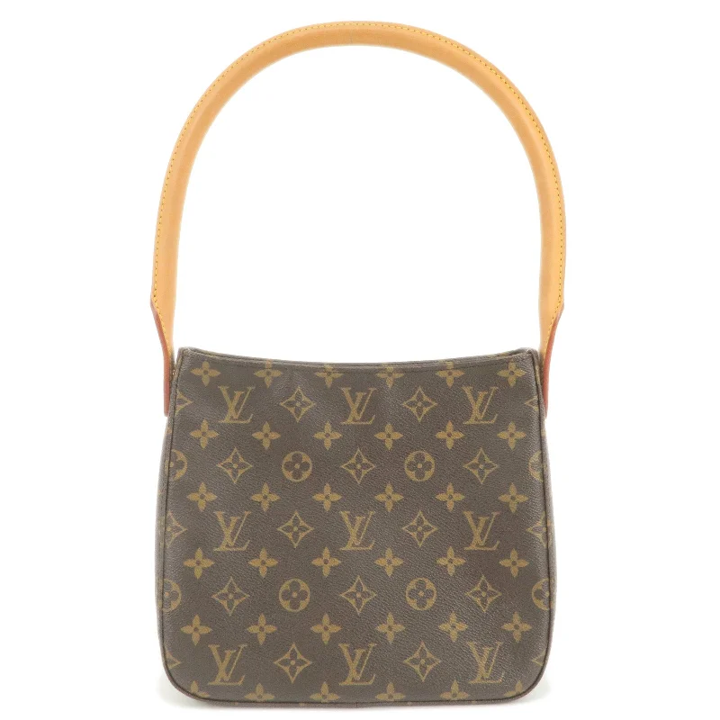 LV Chevron Quilted Bag -Louis Vuitton Monogram Looping MM Shoulder Bag M51146