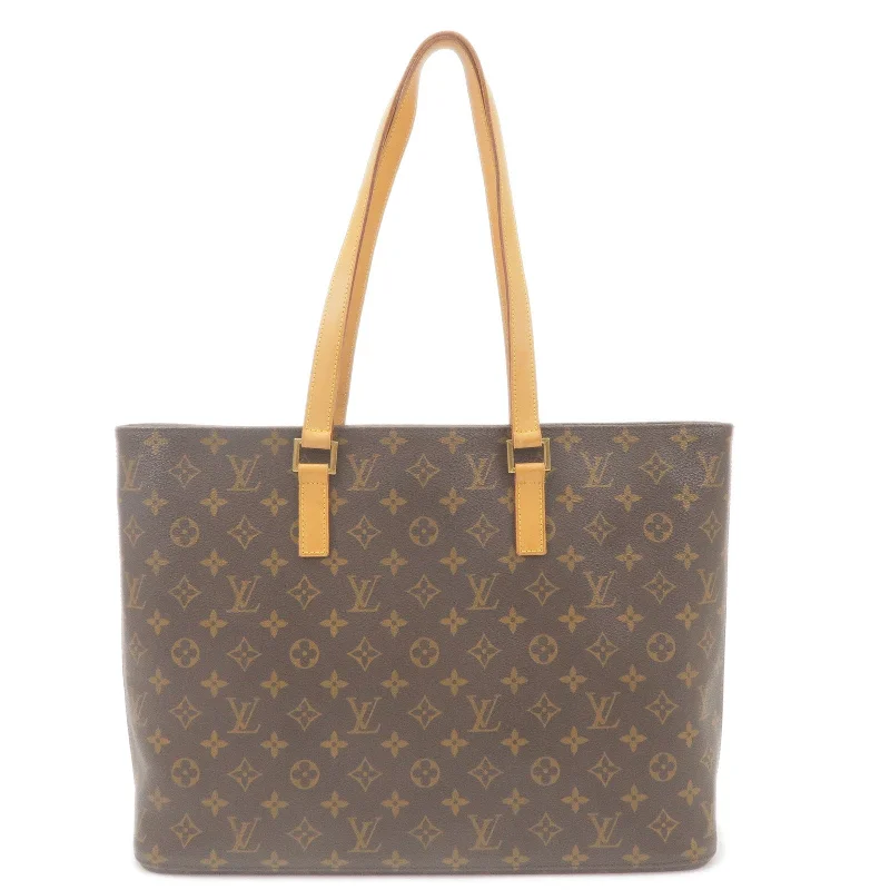 LV Pearl Chain Bag -Louis Vuitton Monogram Luco Tote Bag Shoulder Bag M51155