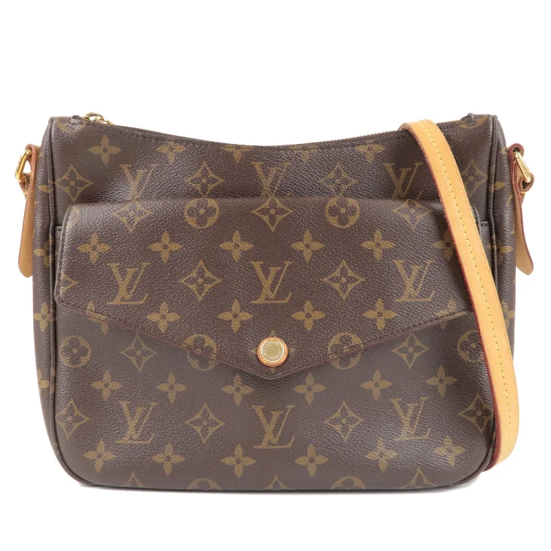 LV Ruthenium Hardware Bag -Louis Vuitton Monogram Mabillon Crossbody Shoulder Bag M41679