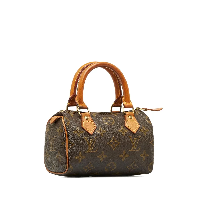 LV Pink Bag -Louis Vuitton Monogram Mini HL Speedy (SHG-bDXBA1)