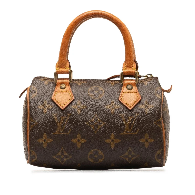 LV Adjustable Strap Bag -Louis Vuitton Monogram Mini HL Speedy (SHG-KYx8aF)