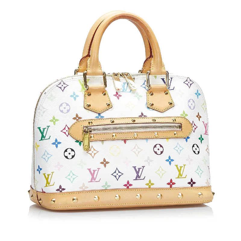 LV Coral Bag -Louis Vuitton Monogram Multicolore Alma PM (SHG-guS2aW)