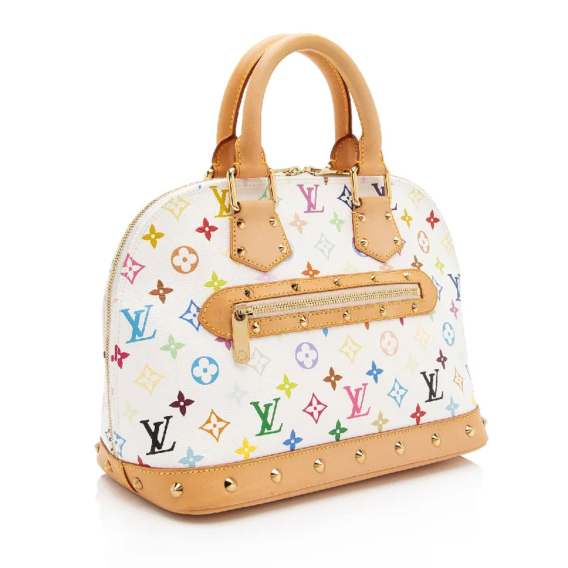 LV Two-Tone Bag -Louis Vuitton Monogram Multicolore Alma Satchel (SHF-Zj7zks)