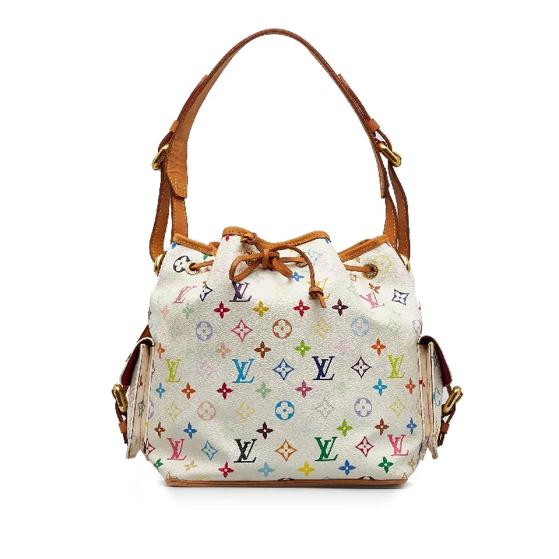 LV Mahina Leather Bag -Louis Vuitton Monogram Multicolore Noe (SHG-vR2eAn)