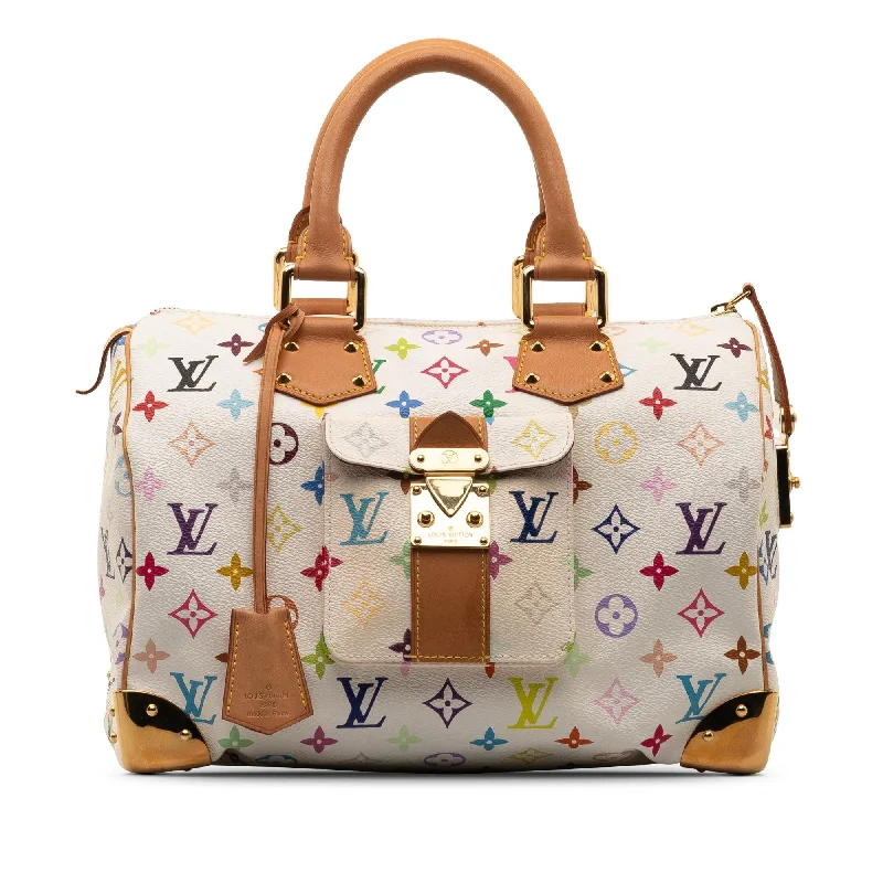 LV Gold Bag -Louis Vuitton Monogram Multicolore Speedy 30 (SHG-BEK5ZV)