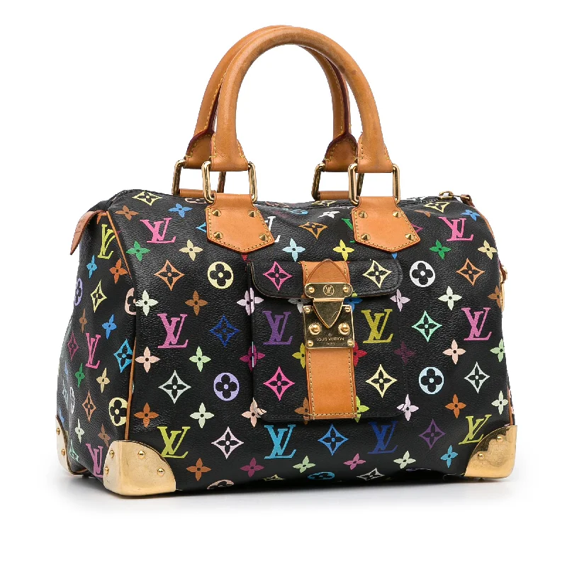 LV Embroidered Bag -Louis Vuitton Monogram Multicolore Speedy 30 (SHG-SQBZHn)