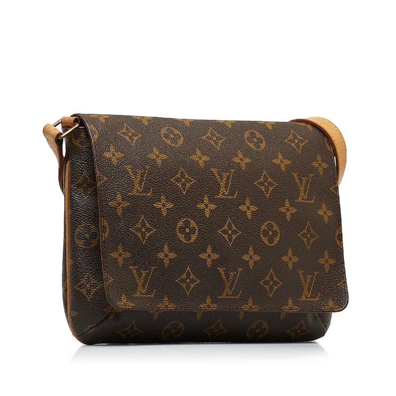 LV Best-Selling Bag -LOUIS VUITTON Monogram Musette Tango Short Strap Shoulder Bag