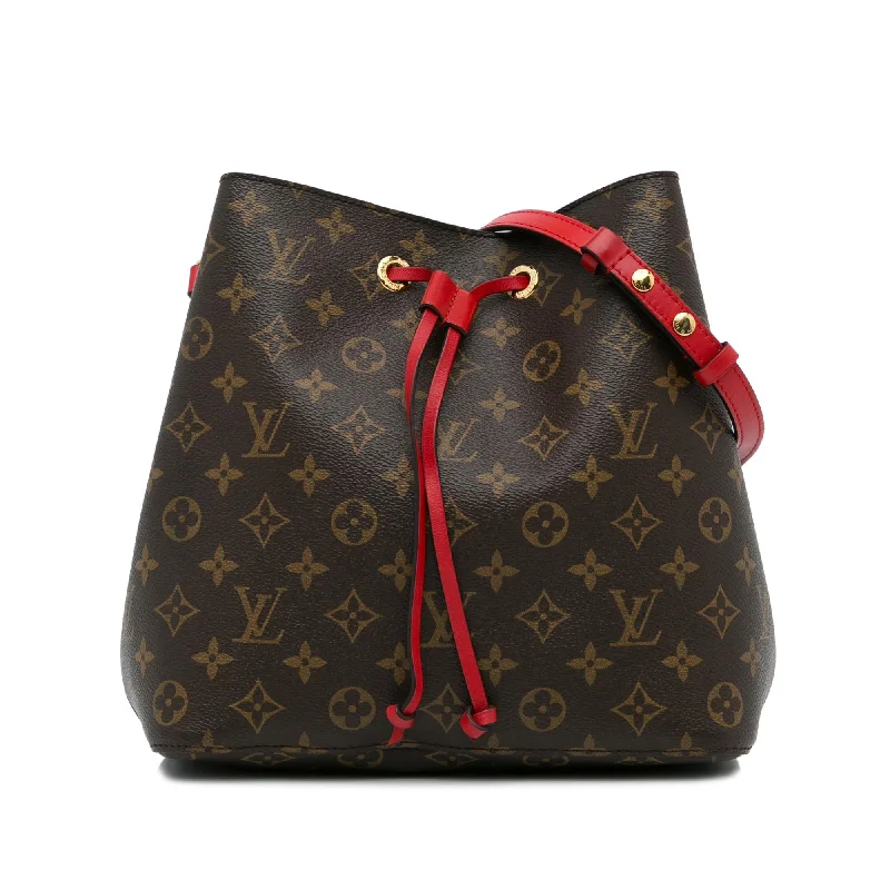 LV Mocha Brown Bag -Louis Vuitton Monogram Neonoe MM (SHG-stHYA6)