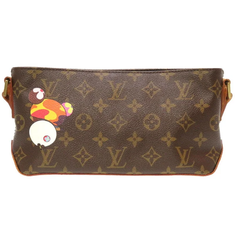 LV High-Fashion Statement Bag -LOUIS VUITTON Monogram Panda Trotter M51241 Takashi Murakami Shoulder Bag