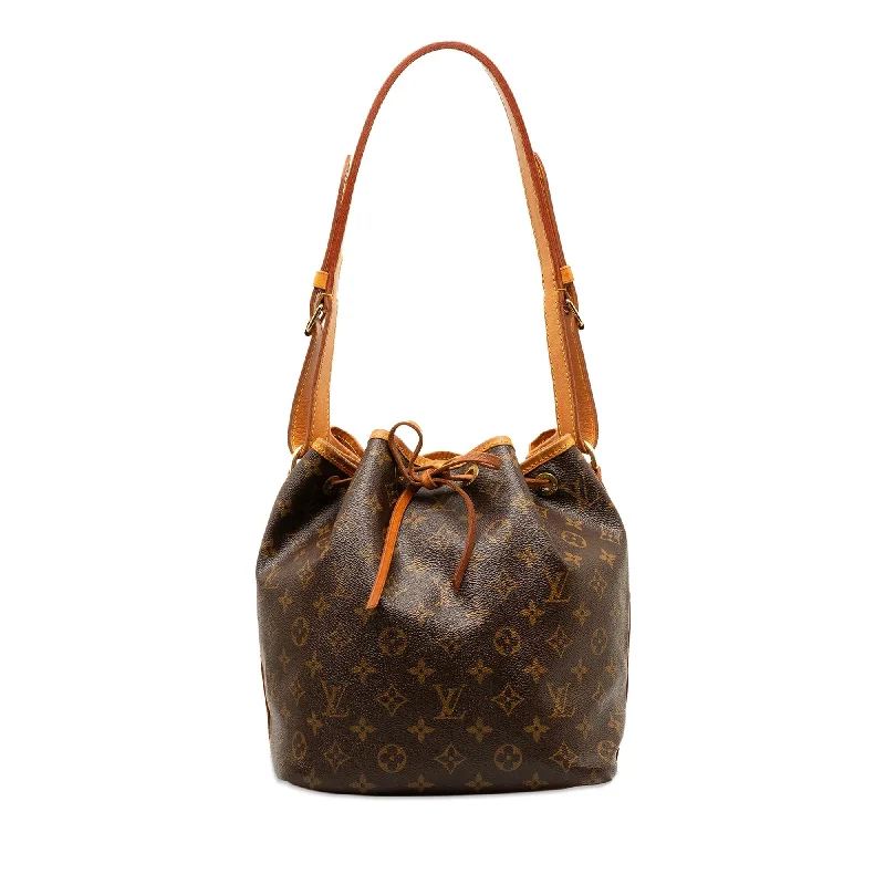 LV Double Flap Bag -Louis Vuitton Monogram Petit Noe (SHG-nbbhnT)