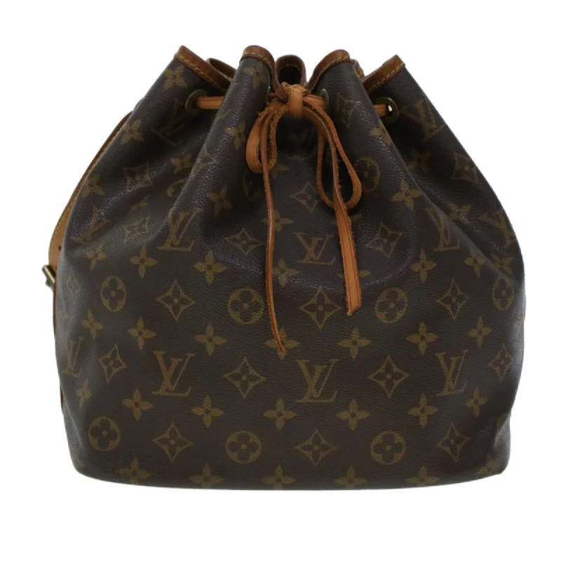 LV Yellow Bag -LOUIS VUITTON Monogram Petit Noe Shoulder Bag M42226 LV  42215