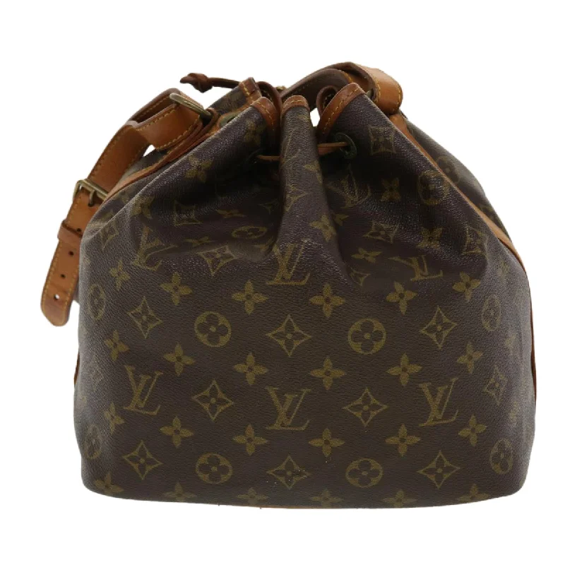 LV Soft Pink Bag -Louis Vuitton Monogram Petit Noe Shoulder Bag M42226 LV  44445