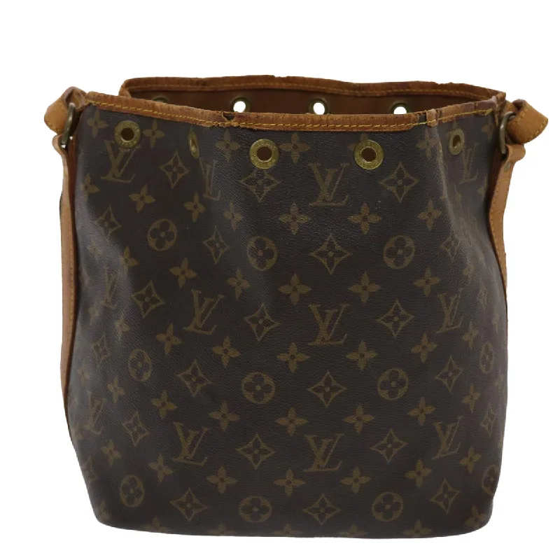 LV Valentine’s Day Bag -LOUIS VUITTON Monogram Petit Noe Shoulder Bag M42226 LV  48304