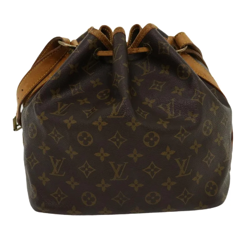 LV Magnetic Closure Bag -LOUIS VUITTON Monogram Petit Noe Shoulder Bag M42226 LV  th2849