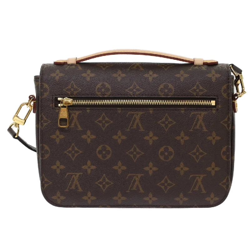 LV Luxury Statement Bag -LOUIS VUITTON Monogram Pochette Metis MM Hand Bag 2way M44875 LV Auth 49466A