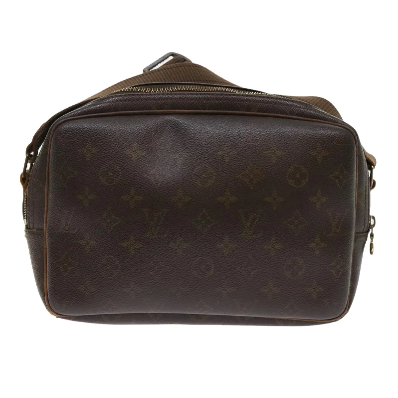 LV Cruise Collection Bag -Louis Vuitton Monogram Reporter PM Shoulder Bag M45254 LV Auth bs6703