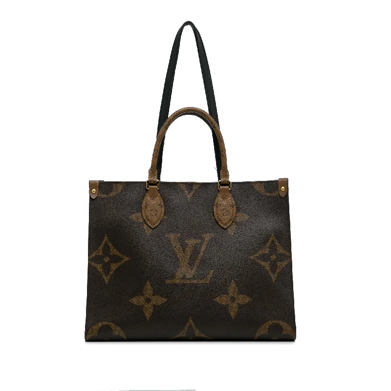 LV Brown Bag -Louis Vuitton Monogram Reverse Giant Onthego  MM (SHG-uzFs5y)