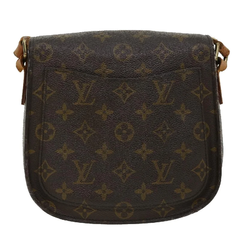 LV Evening Clutch -LOUIS VUITTON Monogram Saint Cloud MM Shoulder Bag M51243 LV Auth 31297