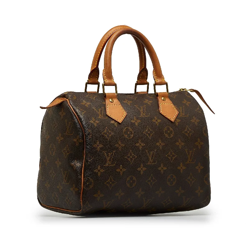 LV High Society Bag -Louis Vuitton Monogram Speedy 25 Boston Bag