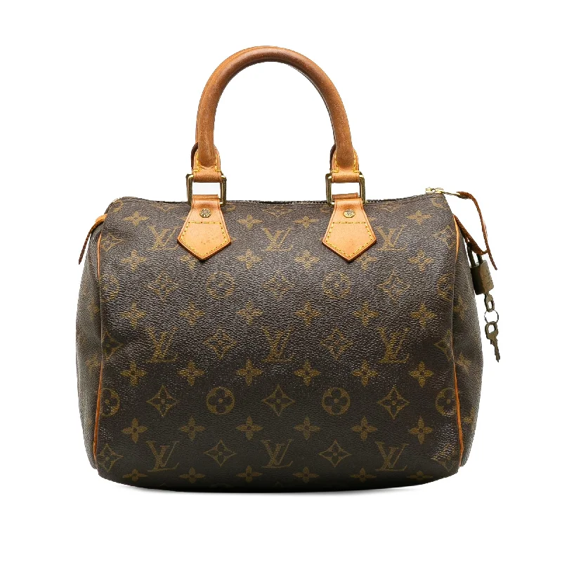 LV Fashionista Favorite -Louis Vuitton Monogram Speedy 25 (SHG-6fnuP0)