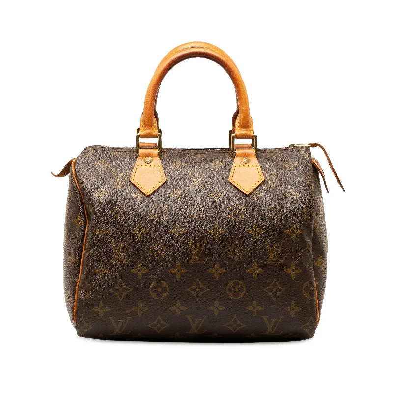 LV White Bag -Louis Vuitton Monogram Speedy 25 (SHG-Cj1FJh)