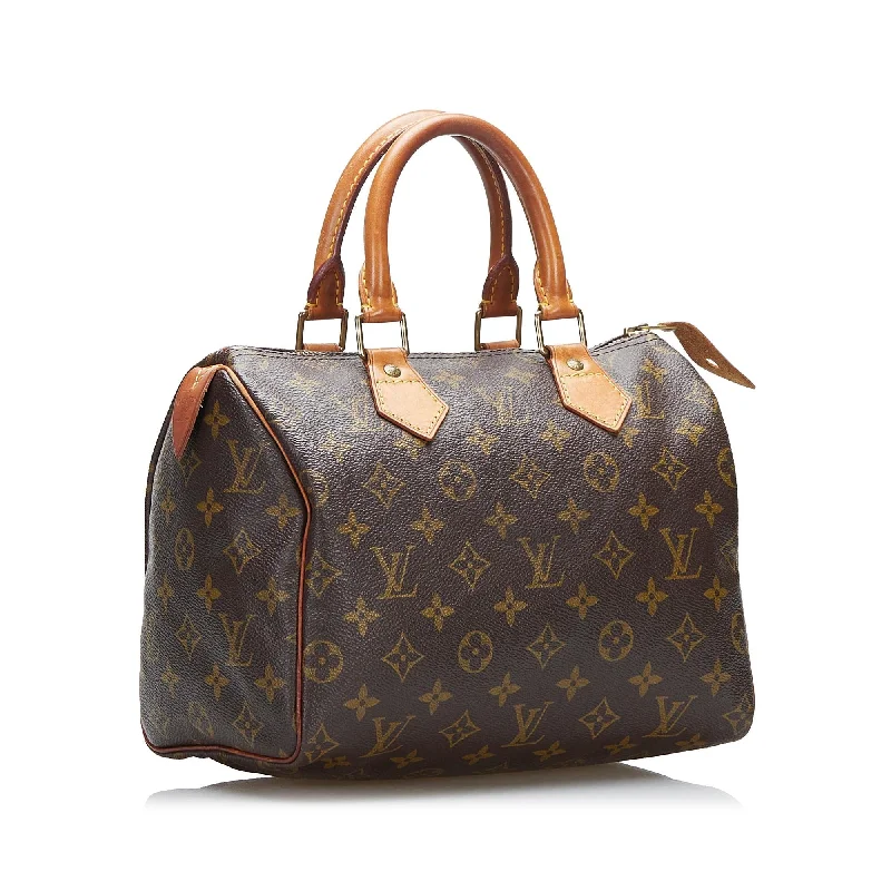 LV Dark Green Bag -Louis Vuitton Monogram Speedy 25 (SHG-FZRrzE)