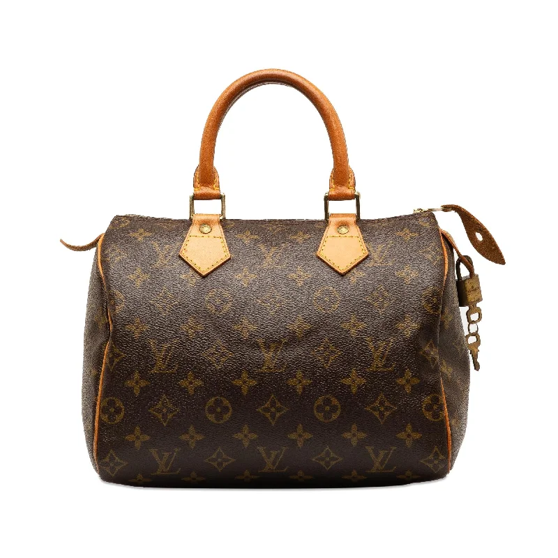 LV Structured Bag -Louis Vuitton Monogram Speedy 25 (SHG-iqSlb7)