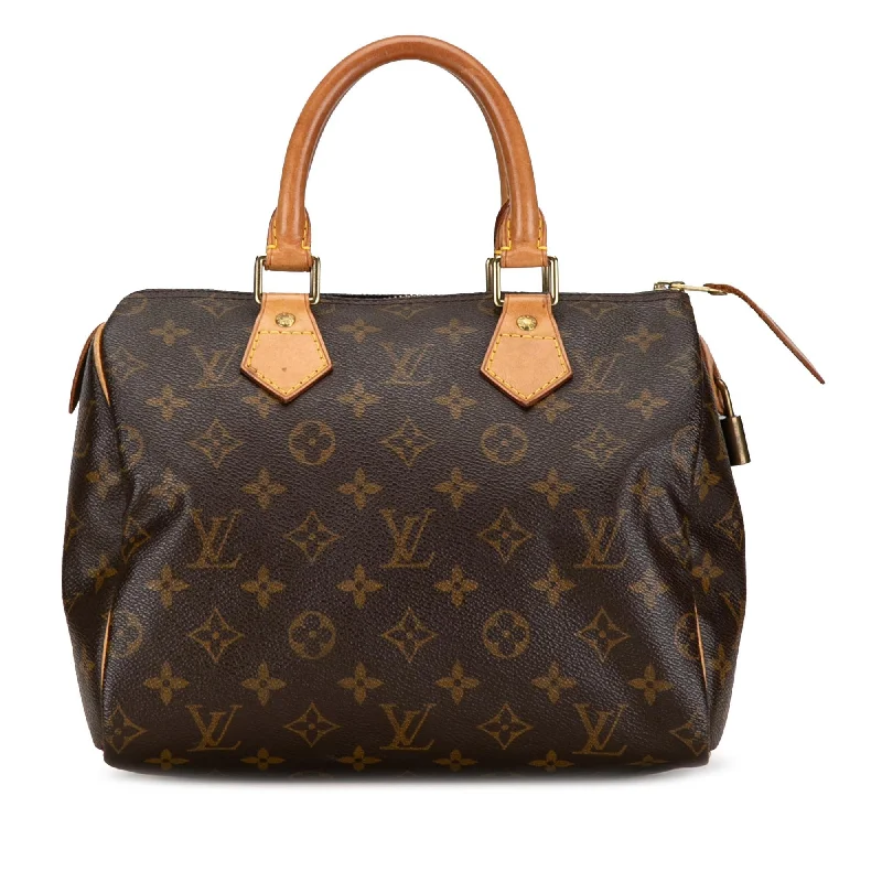 LV Ruthenium Hardware Bag -Louis Vuitton Monogram Speedy 25 (SHG-Jr1g7M)