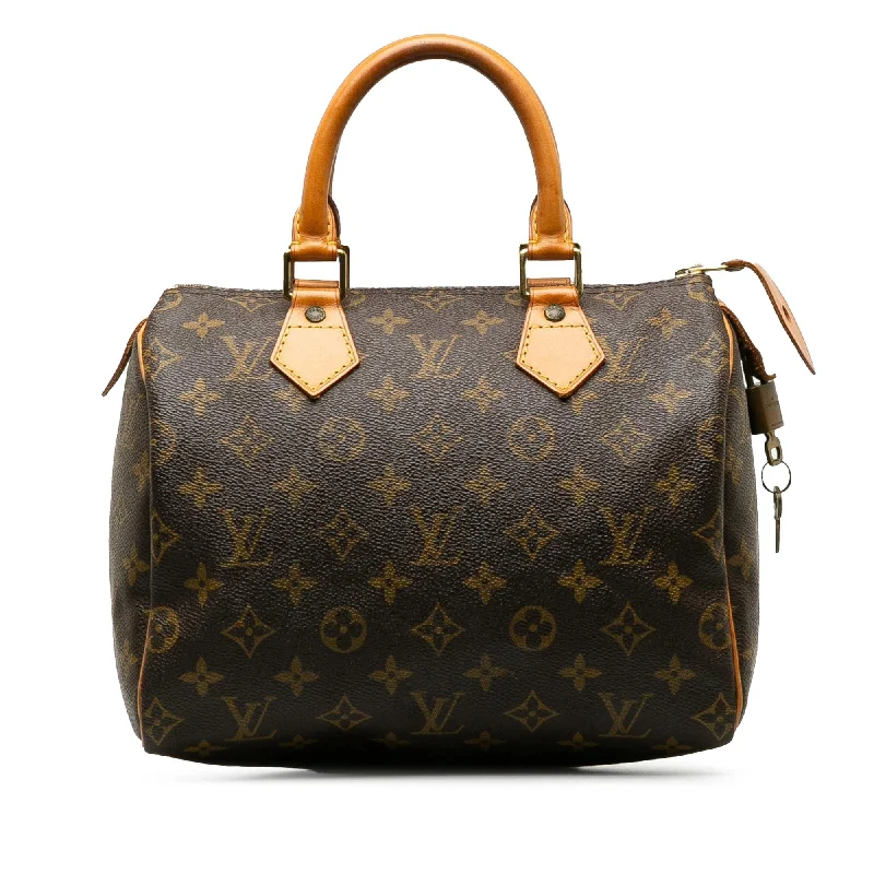 LV Wedding Guest Bag -Louis Vuitton Monogram Speedy 25 (SHG-QC25lV)