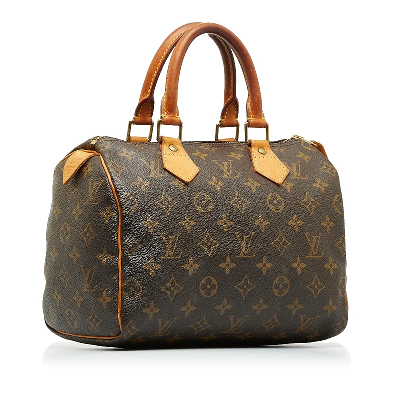 LV Beige Bag -Louis Vuitton Monogram Speedy 25 (SHG-udZOa8)