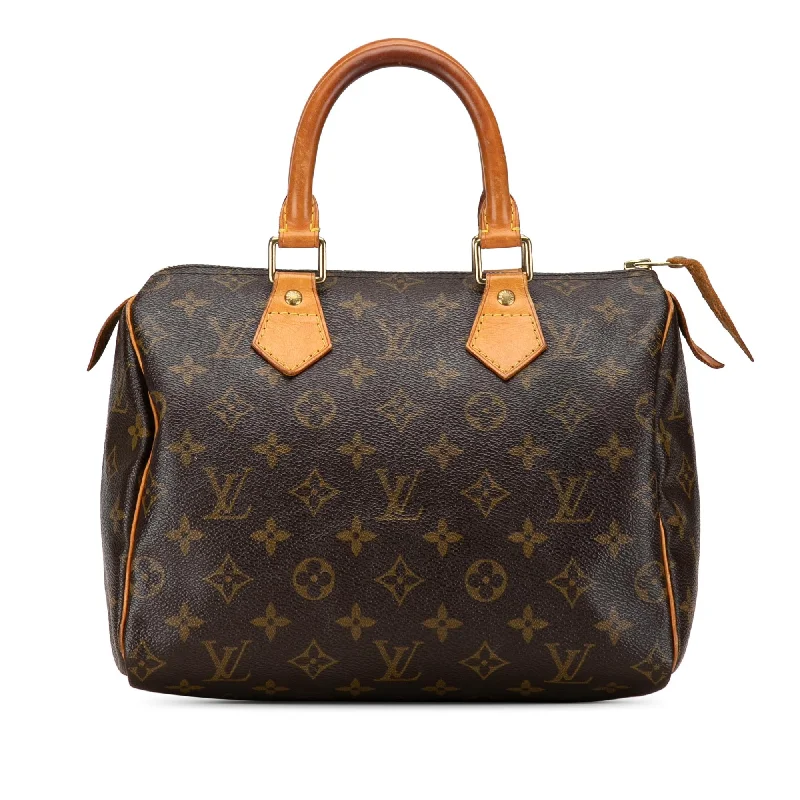 LV Woven Leather Bag -Louis Vuitton Monogram Speedy 25 (SHG-WJw2W6)